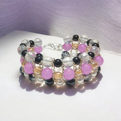 Elegant Multicolor Beaded Bracelet